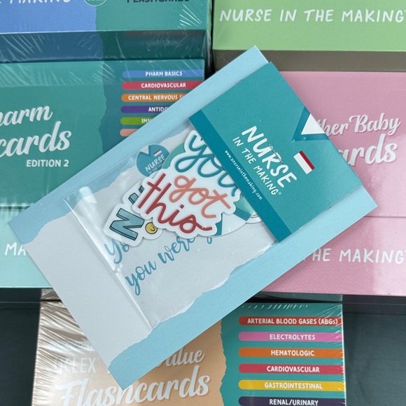 The Complete Nursing School Flashcard Pack - Picture 5 of 5